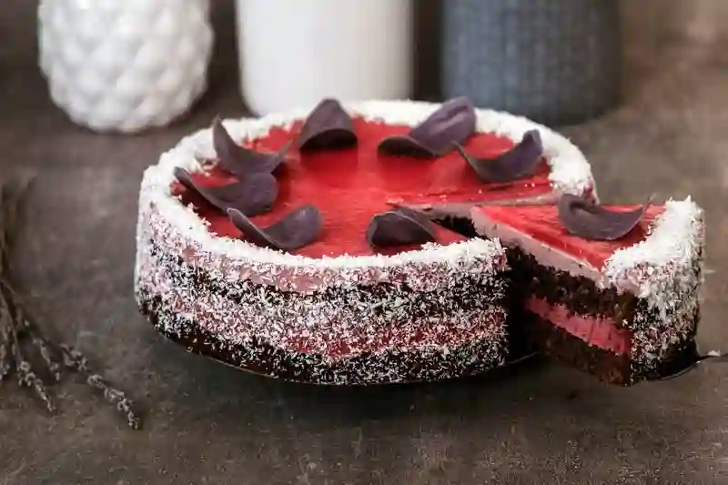 Торт Смородина-Кокос