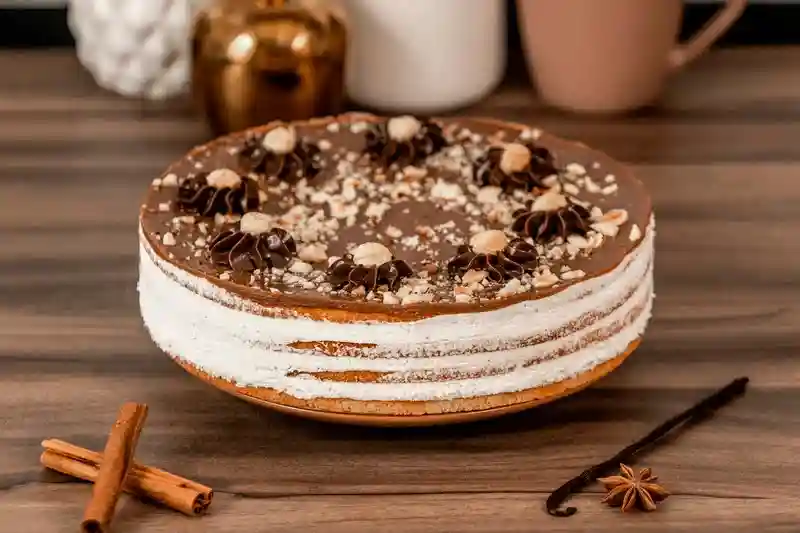 Торт Воздушно ореховый