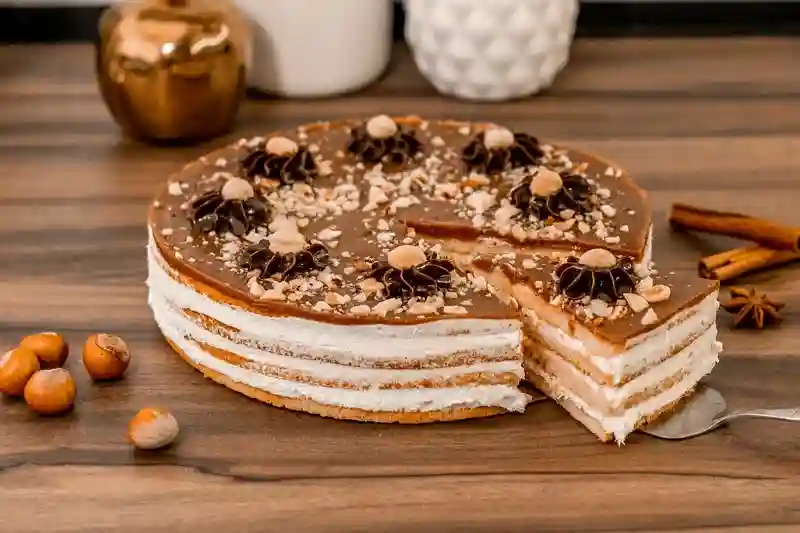 Торт Воздушно ореховый