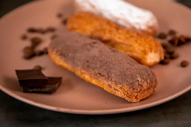 Эклеры шоколадные (10шт)