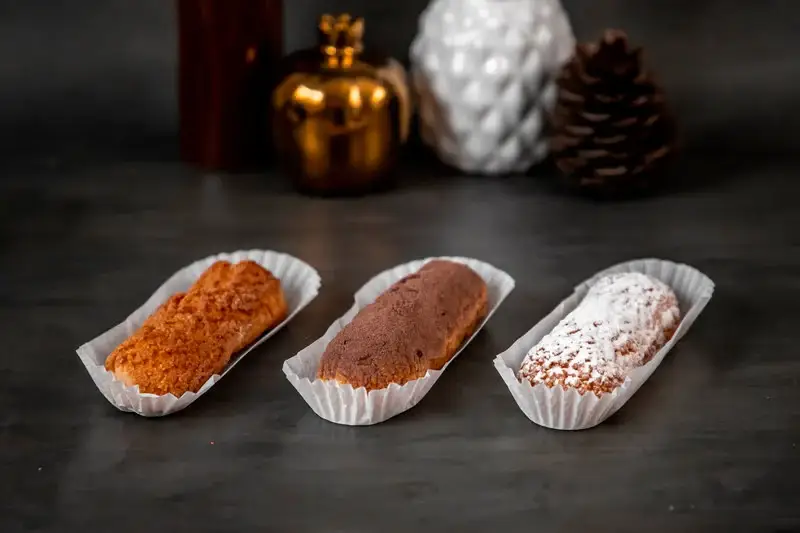 Эклеры сливочные (10шт)