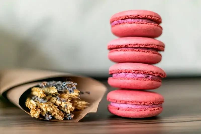 Макаруны Чёрная смородина (10шт)