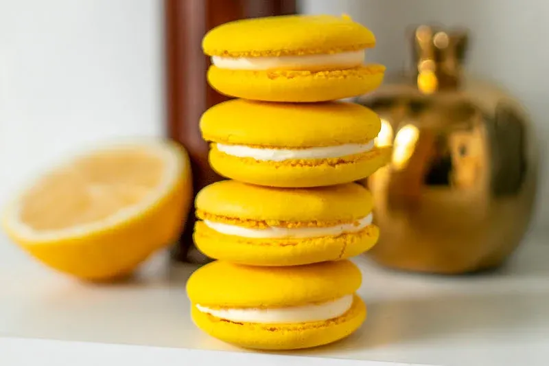 Макаруны Маракуйя (10шт)