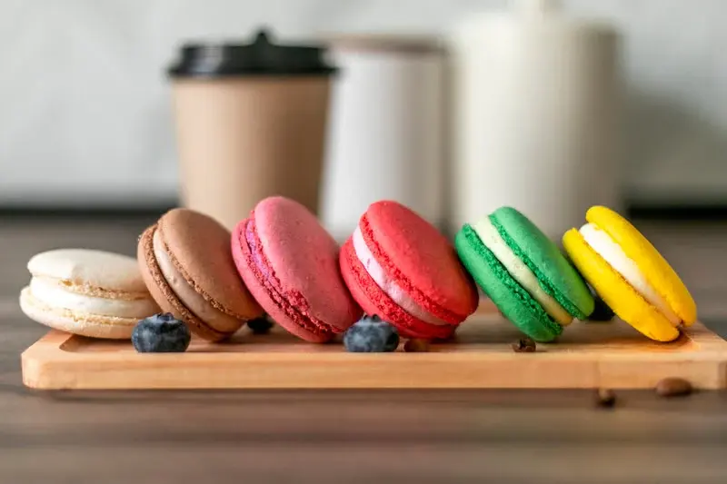 Макаруны Маракуйя (10шт)